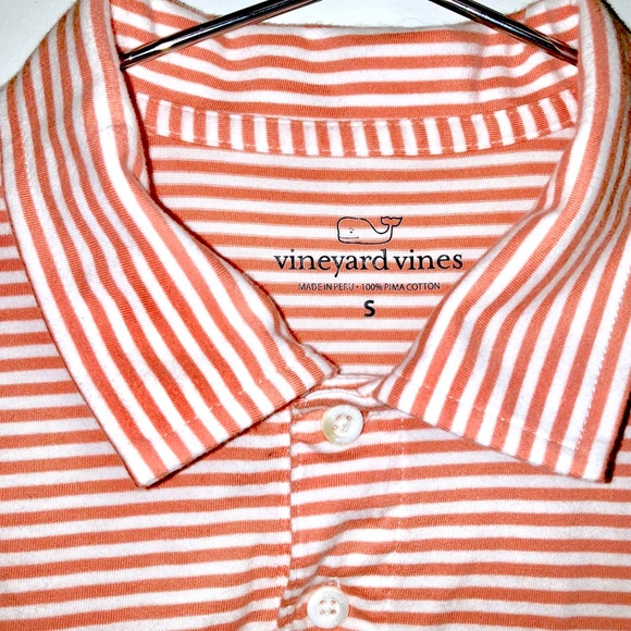 VineyardVines Men’s “Feeder Stripe Edgartown Polo” - Picture 4 of 5